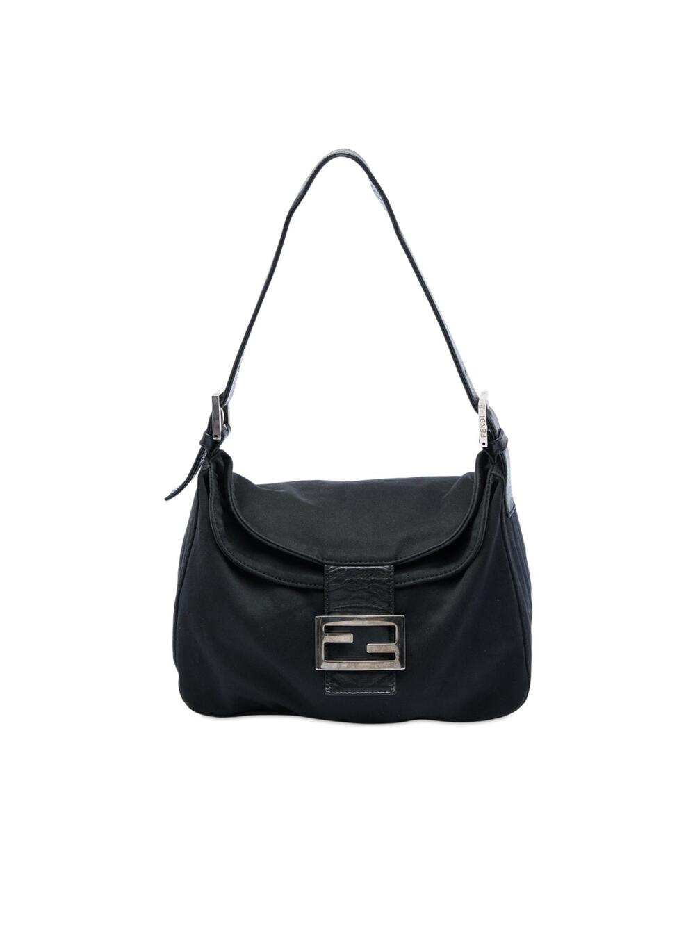 Fendi Neoprene Double Flap Shoulder Bag #347949F58B